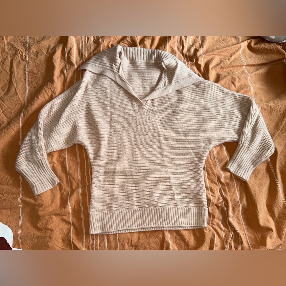 Collared sweater